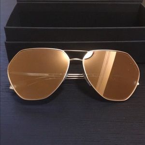 BRAND NEW Rose Gold Bvlgari Sunglasses